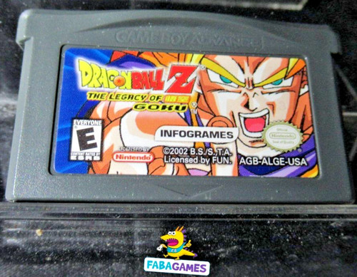 Gba dragon ball legacy of - dragon,